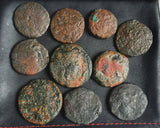 #### Lot of 20 Identified Sicilian Greek Bronze coins from 407-200 BC