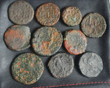 #### Lot of 20 Identified Sicilian Greek Bronze coins from 407-200 BC