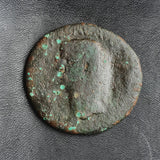 #N333# Roman bronze Ae As coin of Claudius I from 50-54 AD