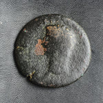 #P019# Roman bronze Ae As coin of Claudius I from 50-54 AD