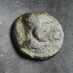 #m570# Anonymous Iberian Greek City Issue Bronze Coin of Castulo from 175-125 BC