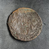 #o780# Roman provincial bronze coin of Augustus from BC 27-14 AD (Spain)