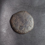 #P058# Roman-Judaea, bronze coin of procurator Porcius Festus, 58-62 AD