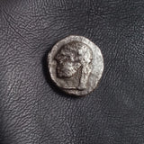 #L438# Silver Anonymous Greek city issue obol coin from Kebren, 500-400 BC