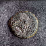 #P054# Greek bronze coin of Ptolemaic King Ptolemy VI from 180-164 BC