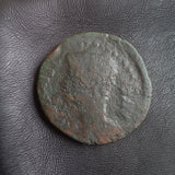 #o778# Roman provincial bronze coin of Augustus from BC 27-14 AD (Spain)