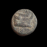#P038# Greek Macedonian coin of King Demetrios I, 306-283 BC