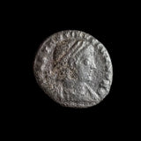#o972# Roman Bronze coin issued by Constantine II from 337-348 AD
