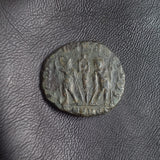 #o963# Roman Bronze coin issued by Constantius II from 337-341 AD