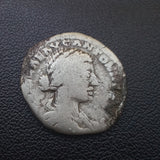 #p106# Roman silver denarius coin of Lucilla from 161-162 AD