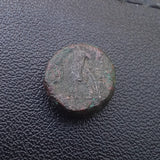 #f588# Greek bronze ae10 coin from Seleucid King Antiochus III, 222-187 BC