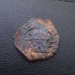 #n852# Spanish Medieval 2 maravedis coin of Philip III from 1598-1621 AD