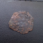 #n852# Spanish Medieval 2 maravedis coin of Philip III from 1598-1621 AD