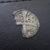 #p146# Spanish Castile silver obol coin of James I from 1213-1276 AD