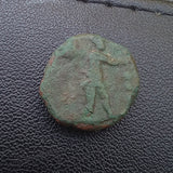 #P135# Anonymous Unknown Iberian Greek City Issue Bronze Coin from 300-100 BC