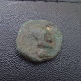 #P135# Anonymous Unknown Iberian Greek City Issue Bronze Coin from 300-100 BC