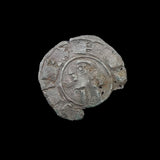 #o881# Spanish Castile dinero coin of Alfonso VIII from 1158-1214 AD