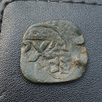 #p013# Spanish Countermarked 4 maravedis coin of Philip IV, 1659 AD