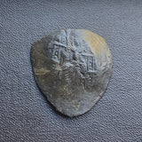 #M335# Byzantine Trachy coin of Isaac II from 1185-1195 AD (Constantinople)
