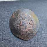#L949# Byzantine Trachy coin of Manuel I from 1143-1180 AD (Constantinople)