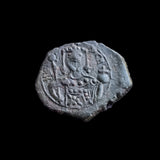 #M156# Byzantine Half Tetarteron coin of John II from 1117-1143 AD