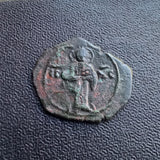 #M156# Byzantine Half Tetarteron coin of John II from 1117-1143 AD