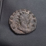 #J321# Roman Antoninianus coin of Gallienus from 260-268 AD (Pax)