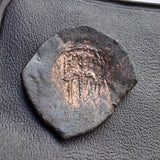 #P204# Byzantine Trachy coin from Latin Occupation of Constantinople 1204-1261