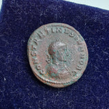 #k112# Roman Bronze coin issued by Constantine II from 319 AD