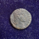 #o863# Roman Bronze coin issued by Constantius II from 337-341 AD