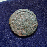 #N851# Spanish Medieval 2 maravedis coin of Philip III from 1598 AD