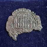 #P162# Spanish Blanca coin of Henry IV from 1454-1474 AD