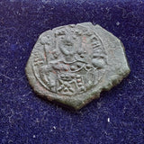 #M156# Byzantine Half Tetarteron coin of John II from 1117-1143 AD