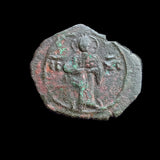 #M156# Byzantine Half Tetarteron coin of John II from 1117-1143 AD
