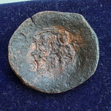 #L949# Byzantine Trachy coin of Manuel I from 1143-1180 AD (Constantinople)