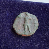#P135# Anonymous Unknown Iberian Greek City Issue Bronze Coin from 300-100 BC
