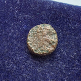 #f385# Greek bronze ae9 coin from Macedonian King Alexander III from 336-323 BC