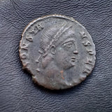 #P240# Roman Bronze coin issued by Constans from 346-348 AD
