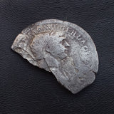#p284# Roman silver denarius coin of Trajan from 114-115 AD