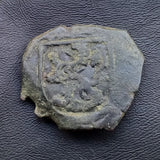 #P270# Spanish Medieval 8 maravedis coin of Philip IV from 1621-1626 AD