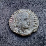 #P266# Roman Bronze coin issued by Valentinian I from 364-375 AD