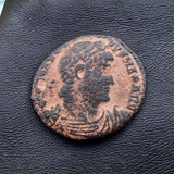 #P249# Roman Follis Bronze coin issued by Constantine I from 328-329 AD