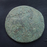 #p260# Roman provincial bronze coin from Celsa (Augustus) BC 27-14 AD