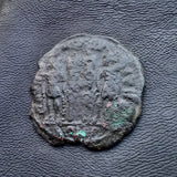#o836# Roman Bronze coin issued by Constantius II from 330-348 AD