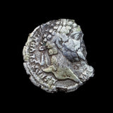 #o092# Roman silver denarius coin of Septimius Severus from 196-197 AD