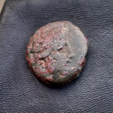 #N828# Anonymous Greek City Issue Bronze Coin of  Pergamon from 200-133 BC