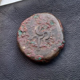 #N828# Anonymous Greek City Issue Bronze Coin of  Pergamon from 200-133 BC