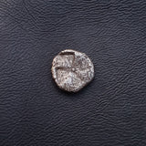 #M443# Anonymous silver Greek city issue Tetartemorion coin Kebren, 500-400 BC