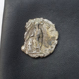 #o092# Roman silver denarius coin of Septimius Severus from 196-197 AD