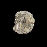 #o092# Roman silver denarius coin of Septimius Severus from 196-197 AD